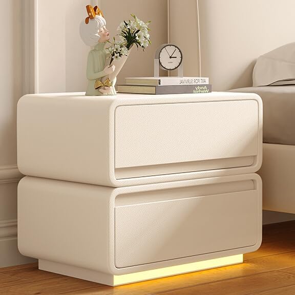 Nightstand with Charging Station 🛏️⚡